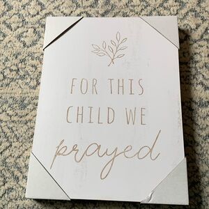 Brand New Nursery Sign